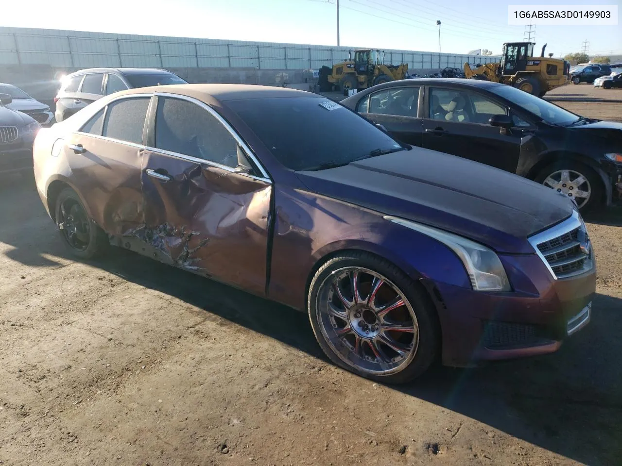 2013 Cadillac Ats Luxury VIN: 1G6AB5SA3D0149903 Lot: 72730424