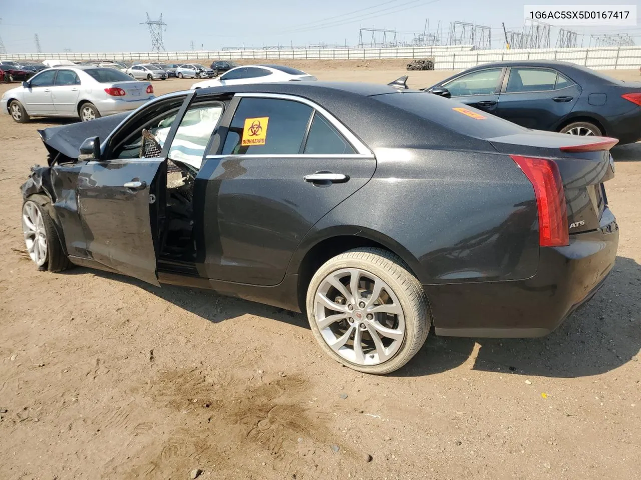 2013 Cadillac Ats Performance VIN: 1G6AC5SX5D0167417 Lot: 73124354