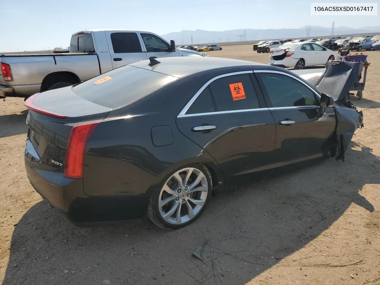 2013 Cadillac Ats Performance VIN: 1G6AC5SX5D0167417 Lot: 73124354