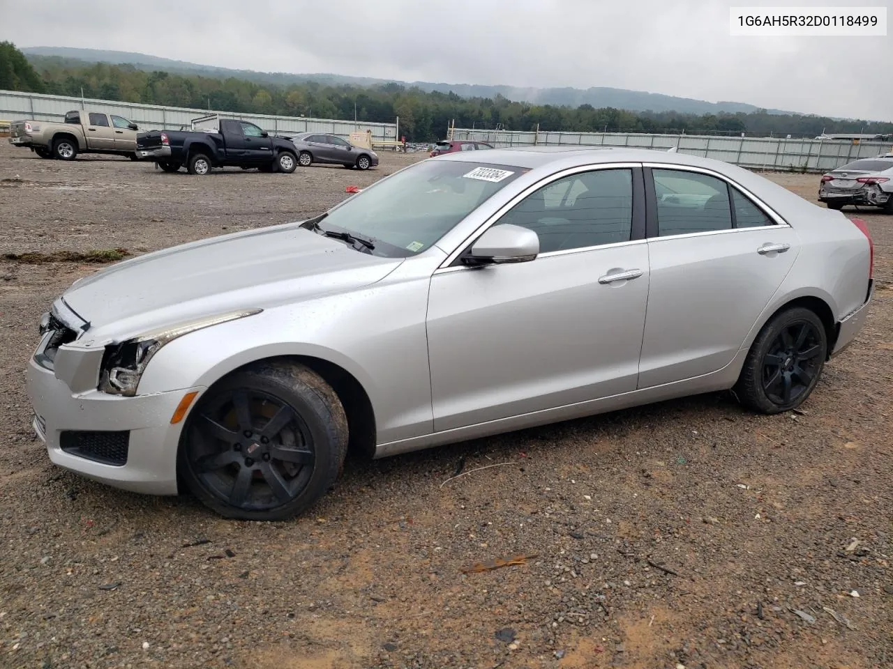 2013 Cadillac Ats Luxury VIN: 1G6AH5R32D0118499 Lot: 73323364