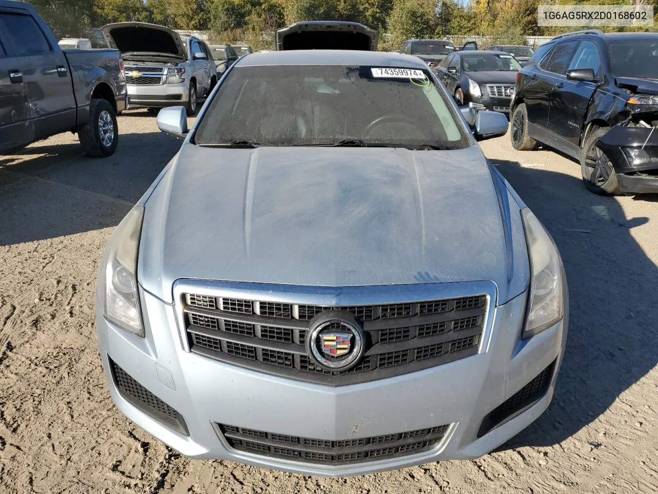 2013 Cadillac Ats VIN: 1G6AG5RX2D0168602 Lot: 74359974