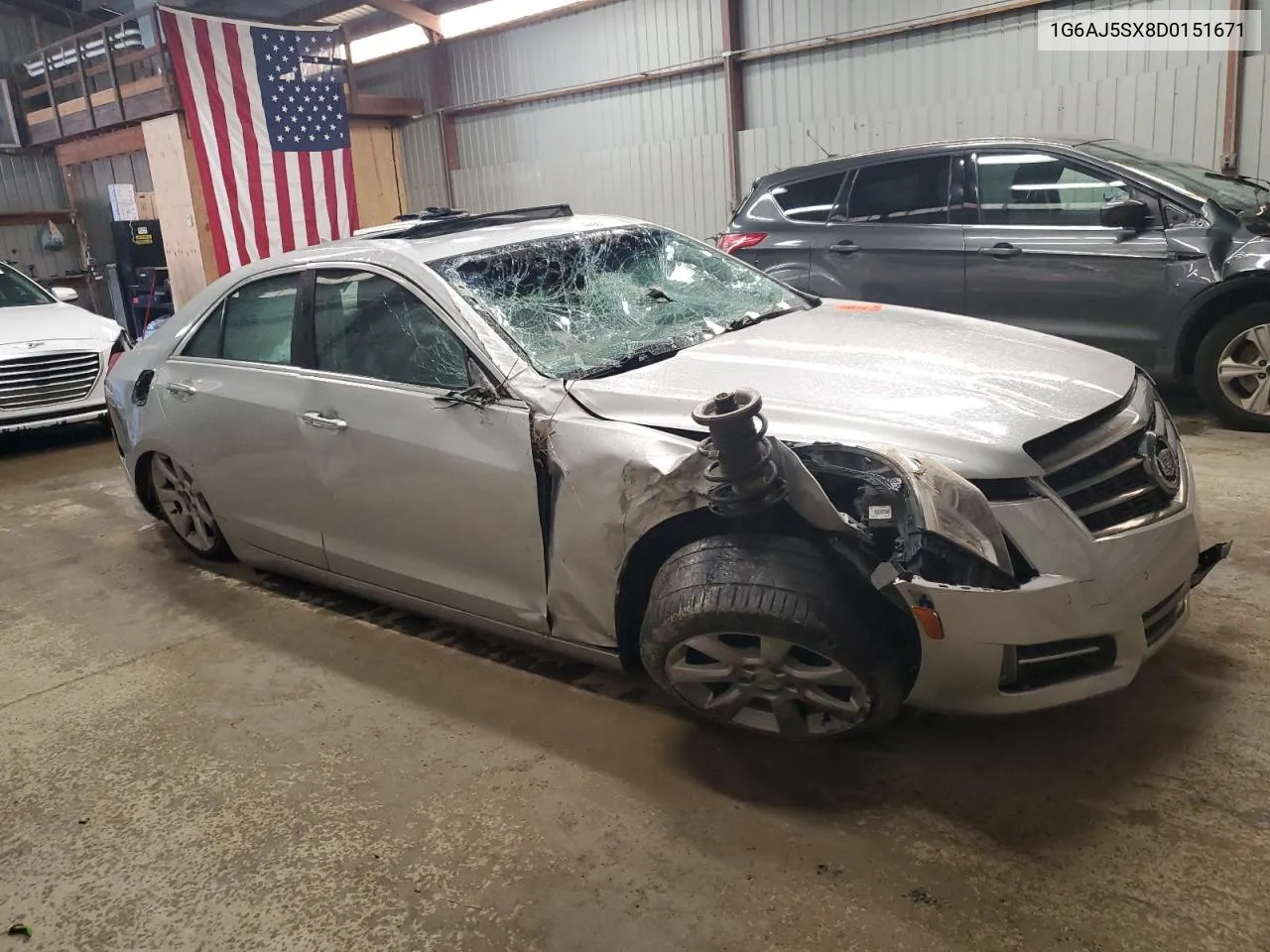 2013 Cadillac Ats Performance VIN: 1G6AJ5SX8D0151671 Lot: 74438174