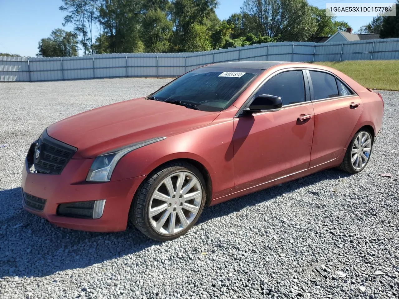 2013 Cadillac Ats Premium VIN: 1G6AE5SX1D0157784 Lot: 74937374