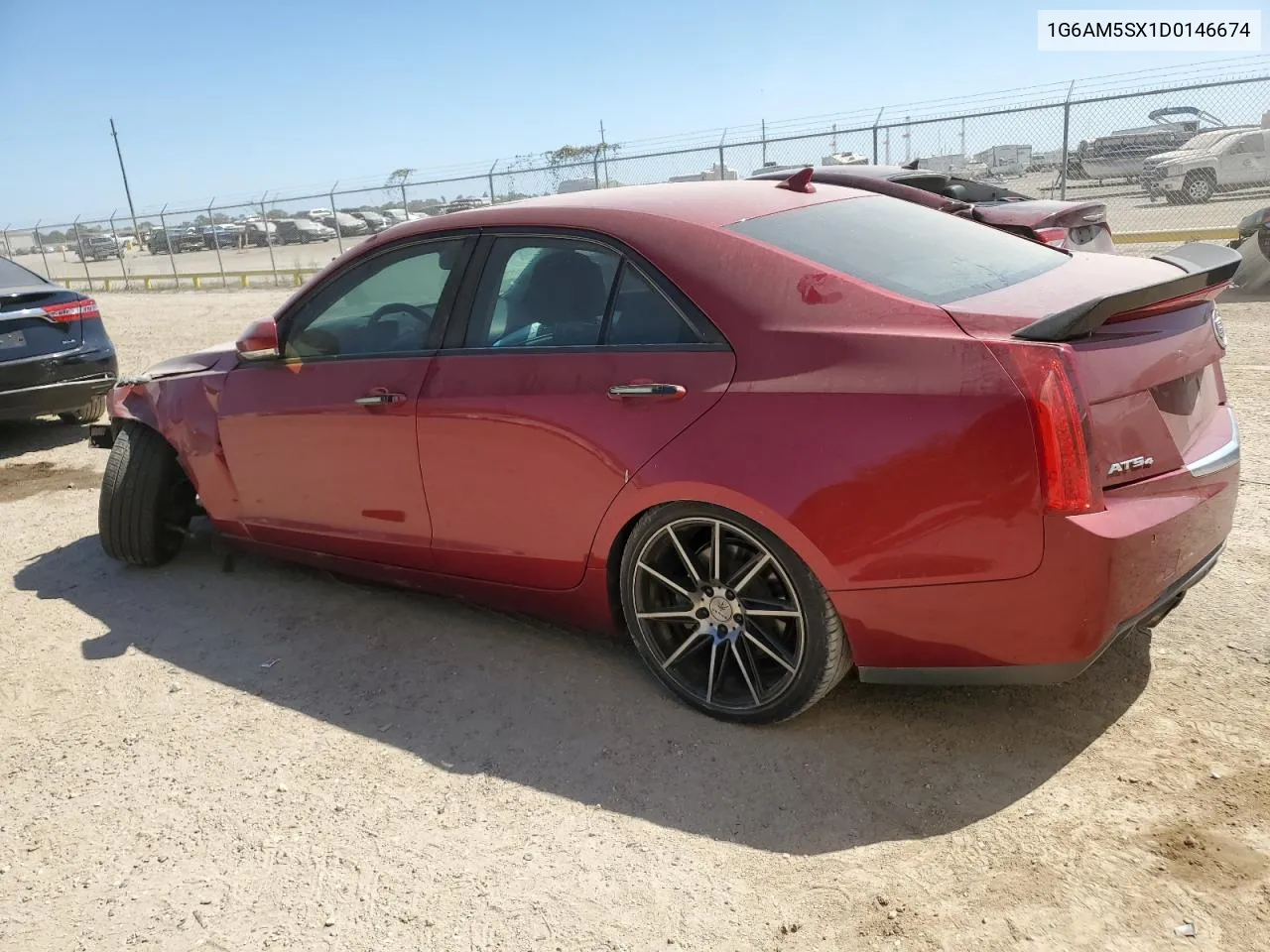 2013 Cadillac Ats Premium VIN: 1G6AM5SX1D0146674 Lot: 75220464