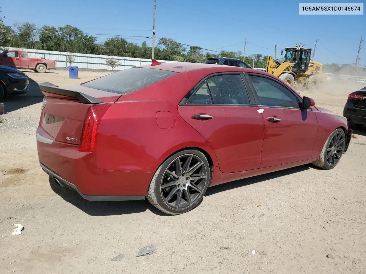 2013 Cadillac Ats Premium VIN: 1G6AM5SX1D0146674 Lot: 75220464