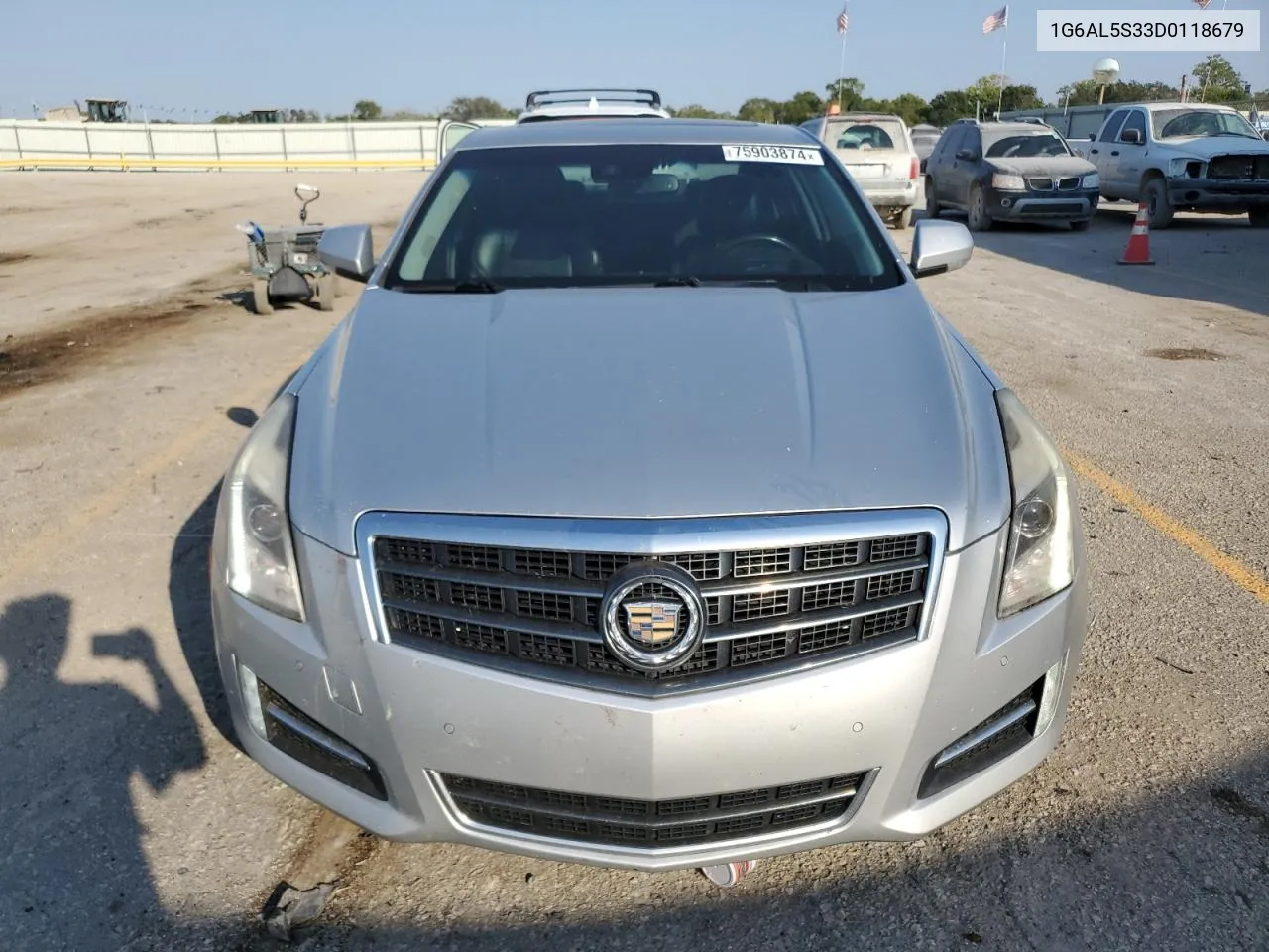 2013 Cadillac Ats Premium VIN: 1G6AL5S33D0118679 Lot: 75903874