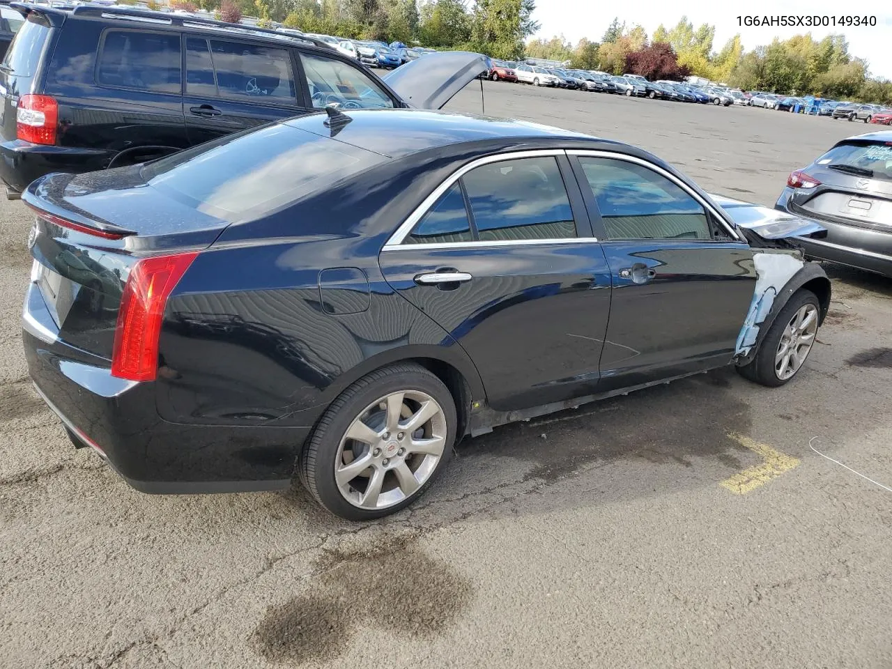 2013 Cadillac Ats Luxury VIN: 1G6AH5SX3D0149340 Lot: 76381254