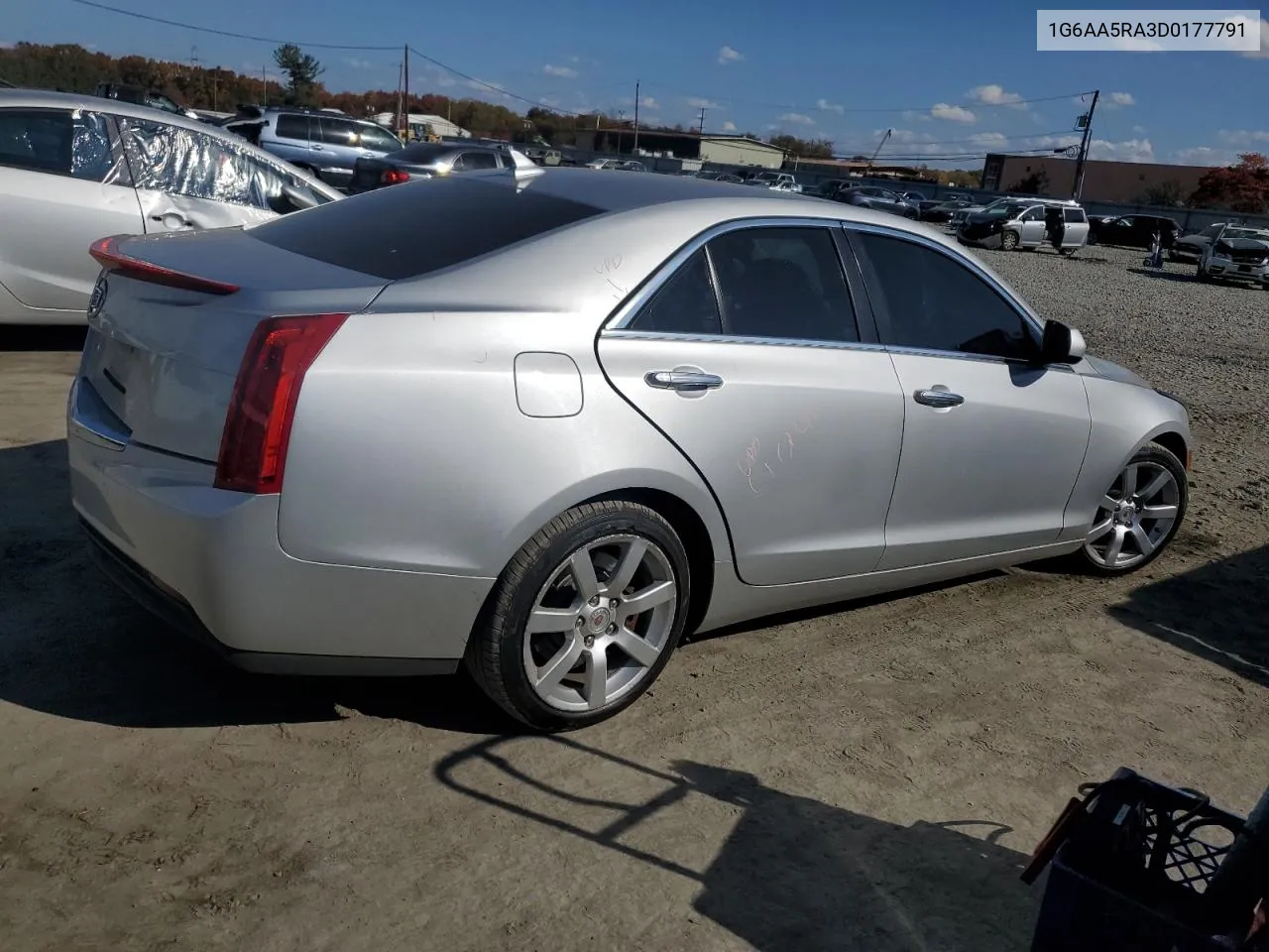 2013 Cadillac Ats VIN: 1G6AA5RA3D0177791 Lot: 77732124