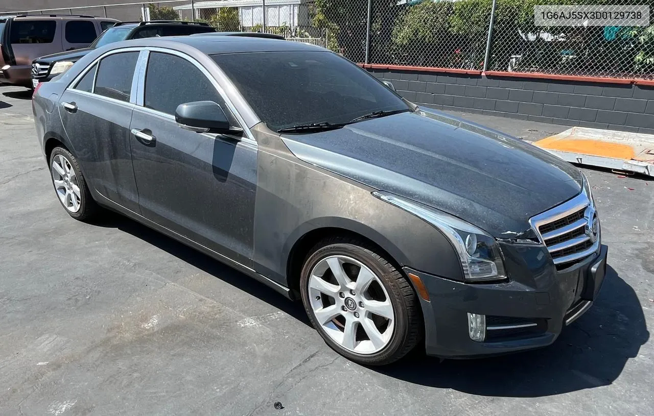 2013 Cadillac Ats Performance VIN: 1G6AJ5SX3D0129738 Lot: 78333014