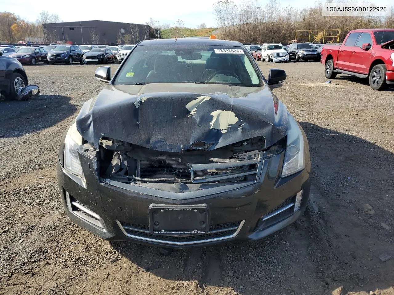 2013 Cadillac Ats Performance VIN: 1G6AJ5S36D0122926 Lot: 78393634