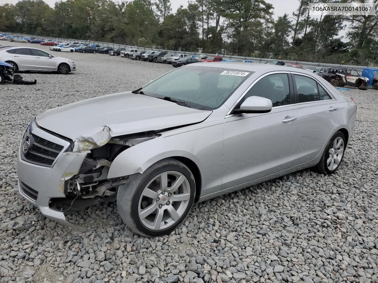 2013 Cadillac Ats VIN: 1G6AA5RA7D0141067 Lot: 78731974