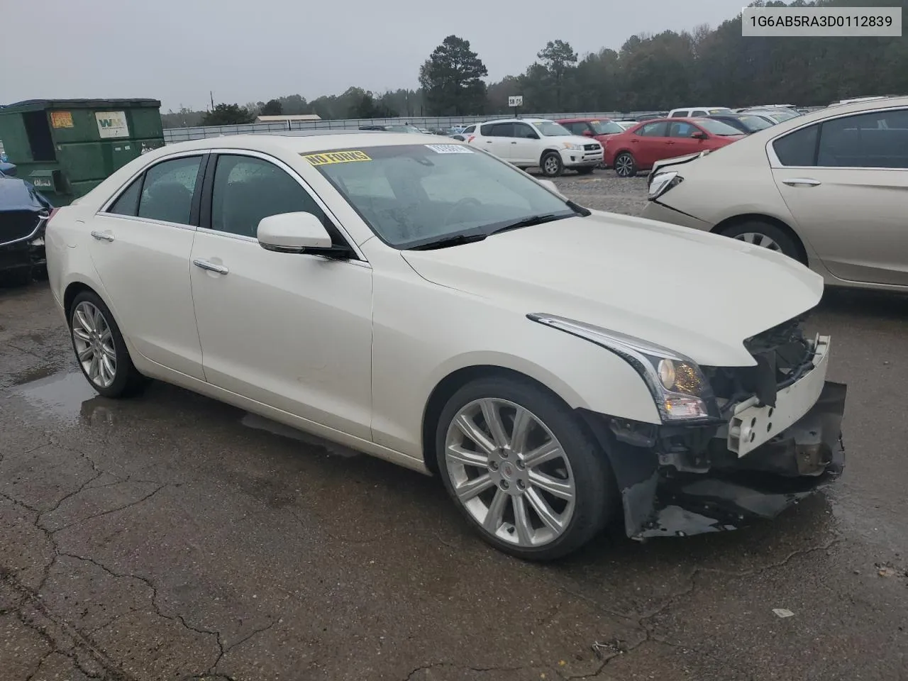 2013 Cadillac Ats Luxury VIN: 1G6AB5RA3D0112839 Lot: 78793914