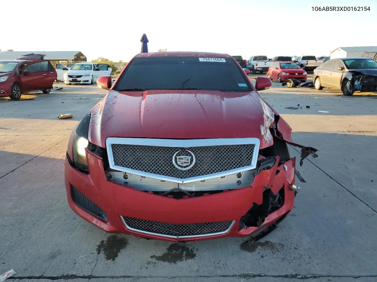 2013 Cadillac Ats Luxury VIN: 1G6AB5R3XD0162154 Lot: 79411664