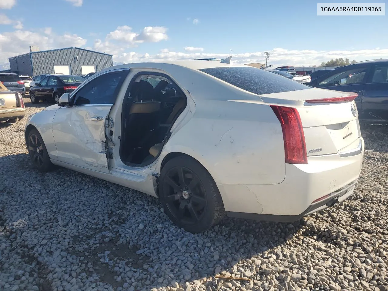 2013 Cadillac Ats VIN: 1G6AA5RA4D0119365 Lot: 79680584