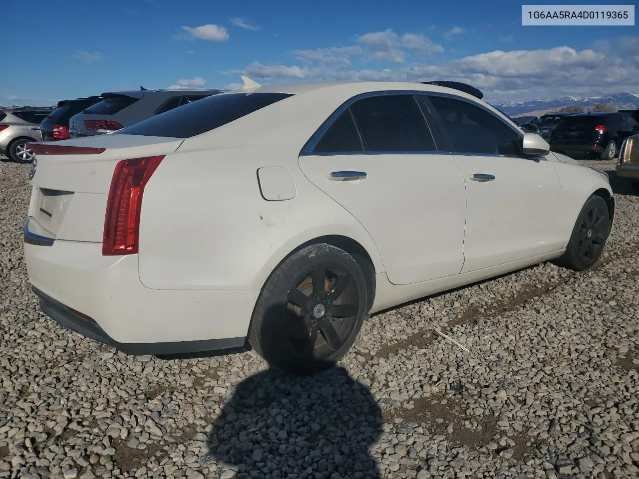 2013 Cadillac Ats VIN: 1G6AA5RA4D0119365 Lot: 79680584