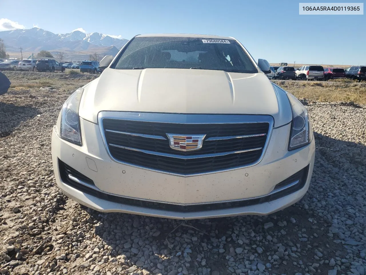 2013 Cadillac Ats VIN: 1G6AA5RA4D0119365 Lot: 79680584