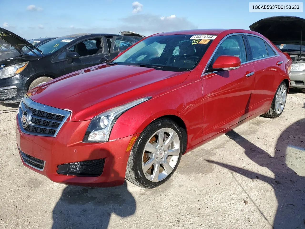 2013 Cadillac Ats Luxury VIN: 1G6AB5S37D0153633 Lot: 80170874