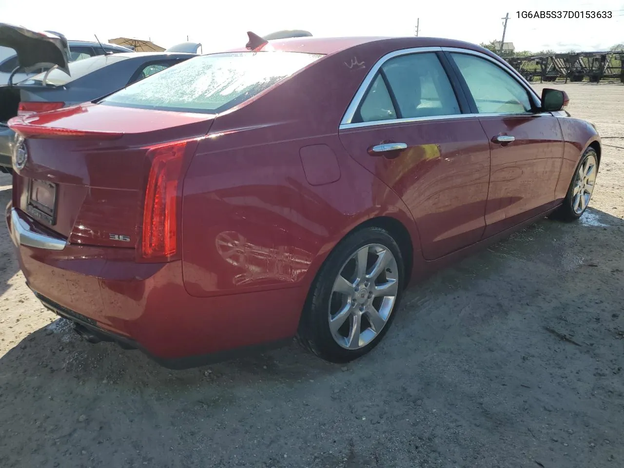 2013 Cadillac Ats Luxury VIN: 1G6AB5S37D0153633 Lot: 80170874