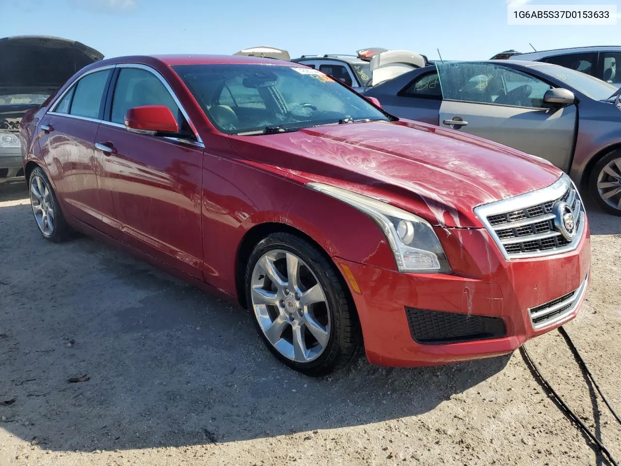 2013 Cadillac Ats Luxury VIN: 1G6AB5S37D0153633 Lot: 80170874