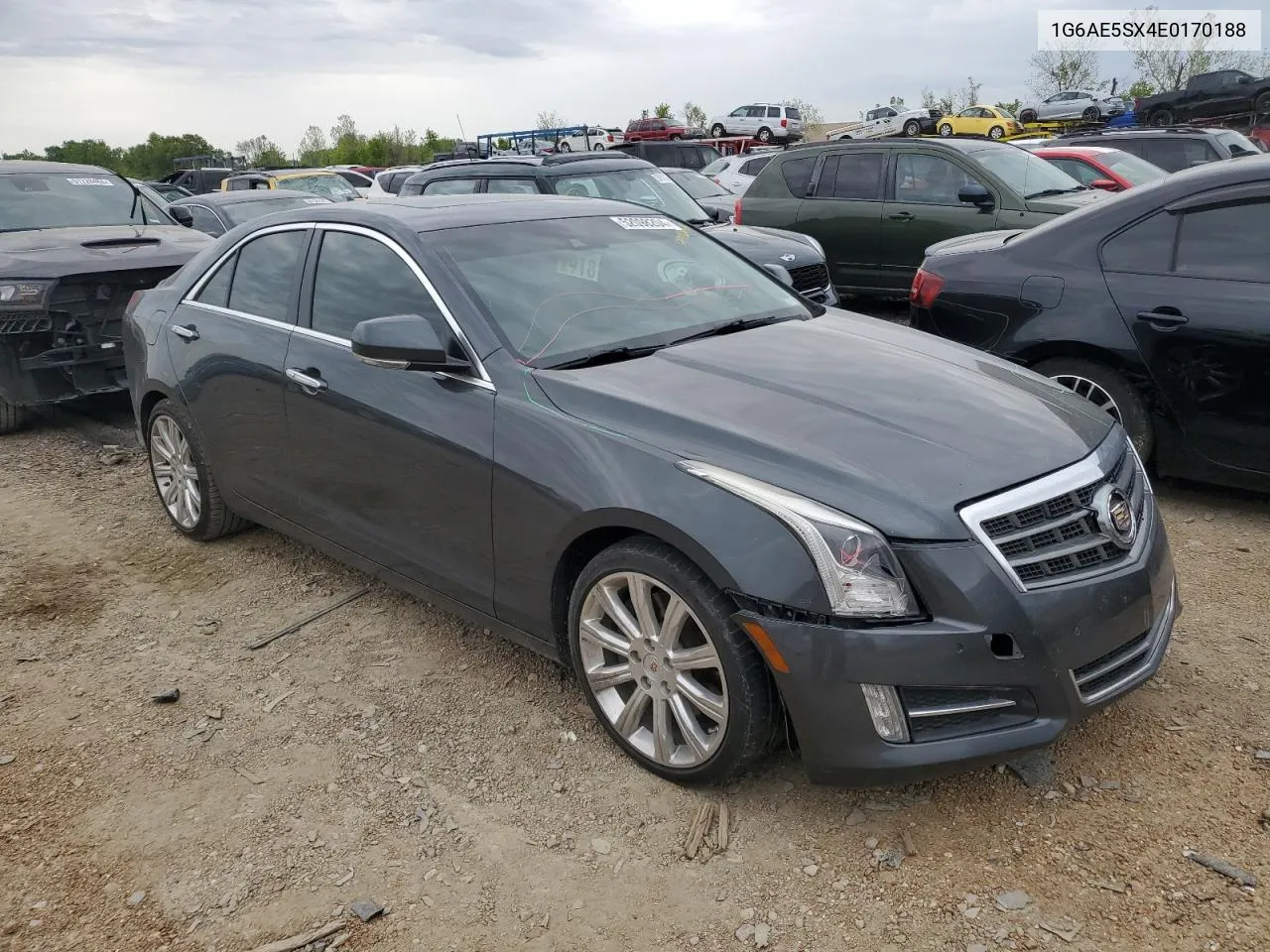 2014 Cadillac Ats Premium VIN: 1G6AE5SX4E0170188 Lot: 52098204