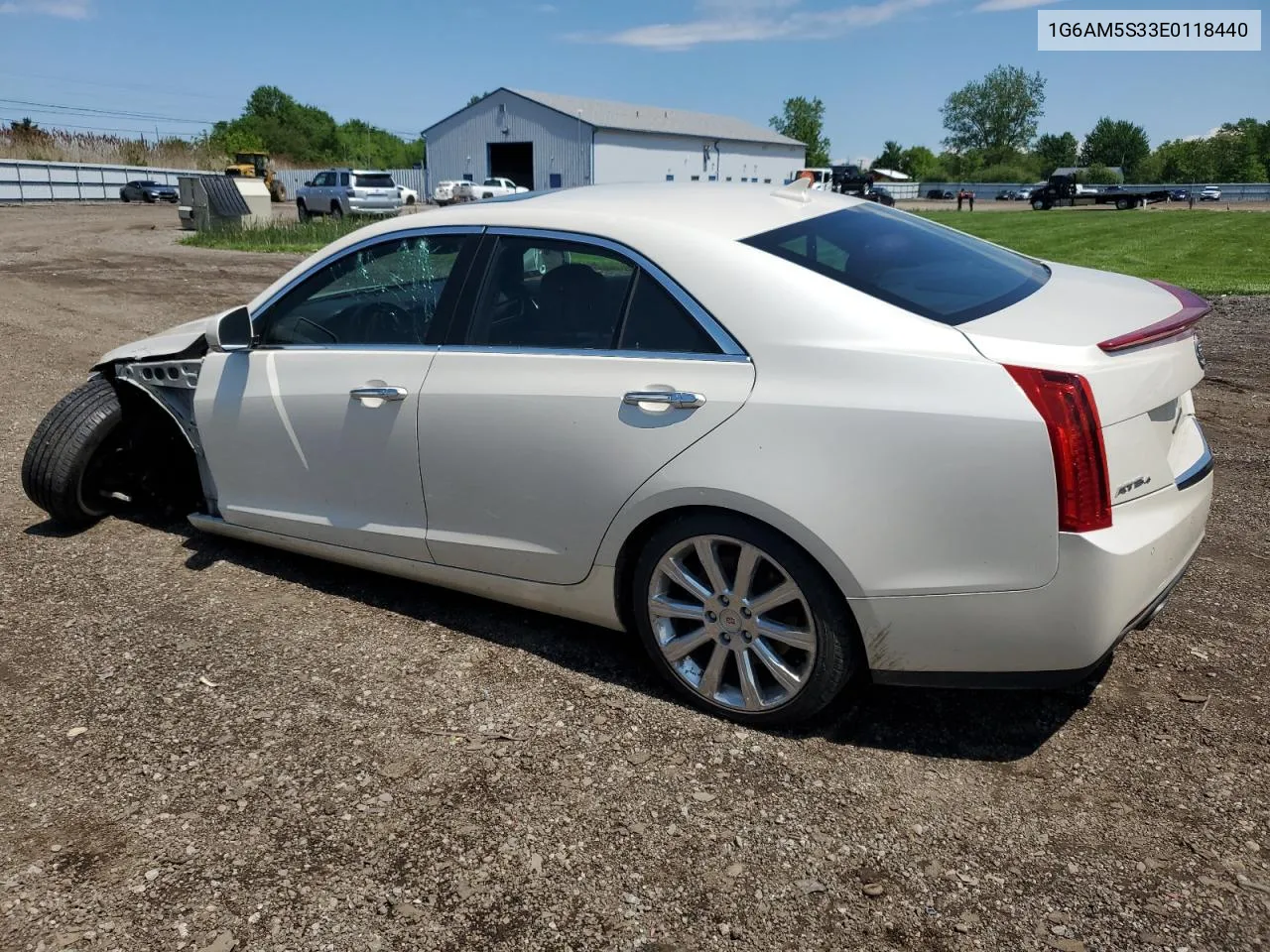 2014 Cadillac Ats Premium VIN: 1G6AM5S33E0118440 Lot: 54672564