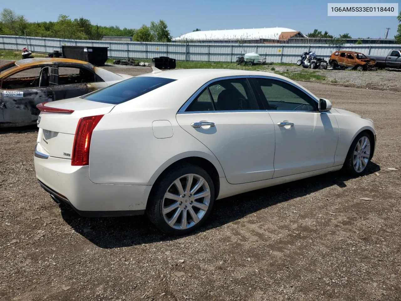 1G6AM5S33E0118440 2014 Cadillac Ats Premium