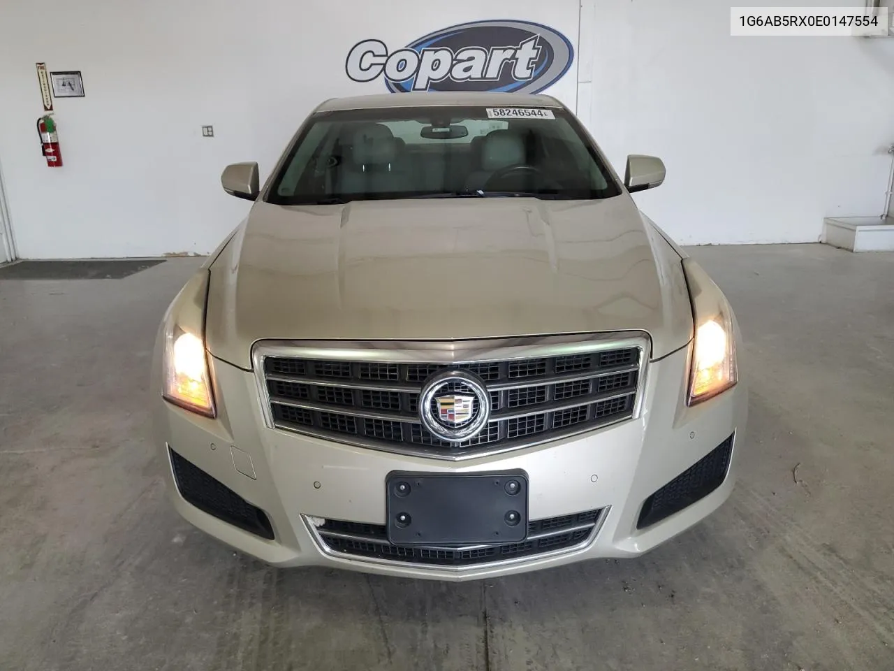 1G6AB5RX0E0147554 2014 Cadillac Ats Luxury