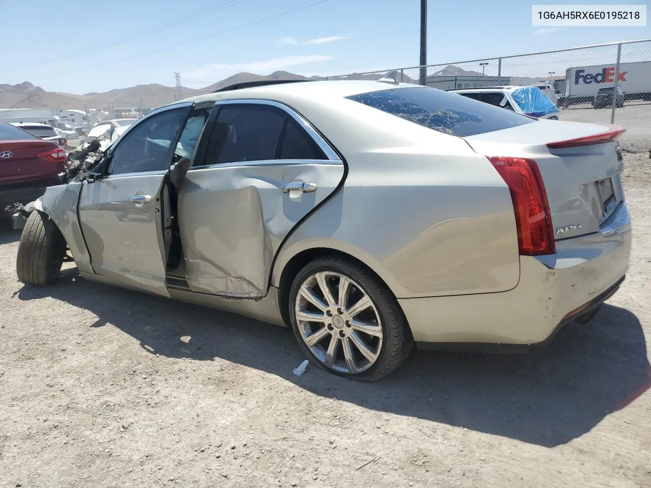 2014 Cadillac Ats Luxury VIN: 1G6AH5RX6E0195218 Lot: 59141244