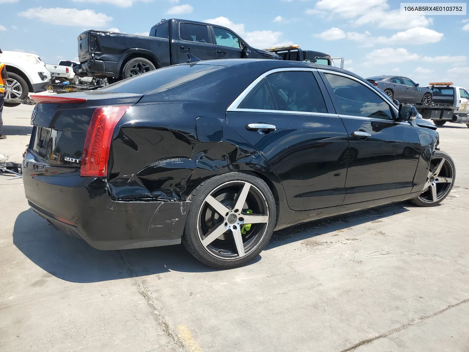 2014 Cadillac Ats Luxury VIN: 1G6AB5RX4E0103752 Lot: 59277344