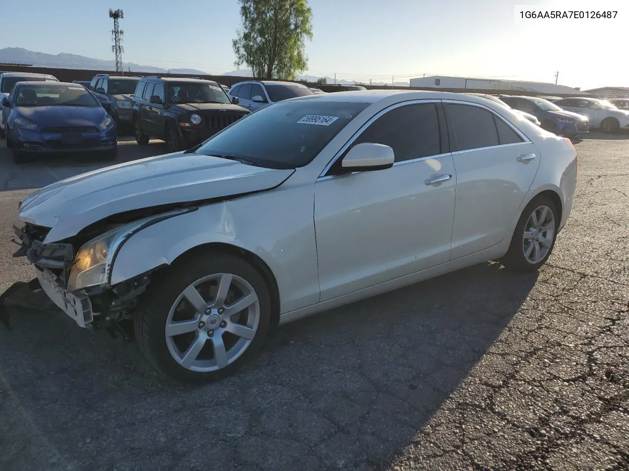 2014 Cadillac Ats VIN: 1G6AA5RA7E0126487 Lot: 59995164