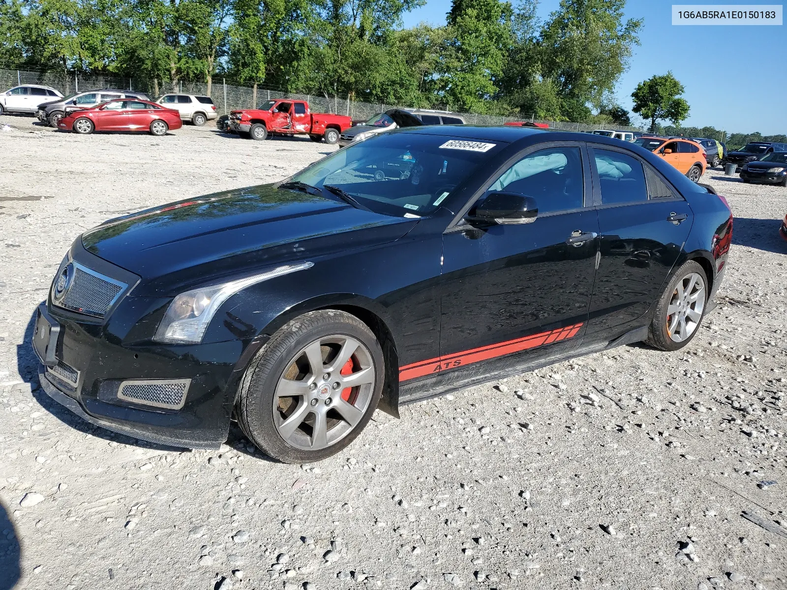 1G6AB5RA1E0150183 2014 Cadillac Ats Luxury