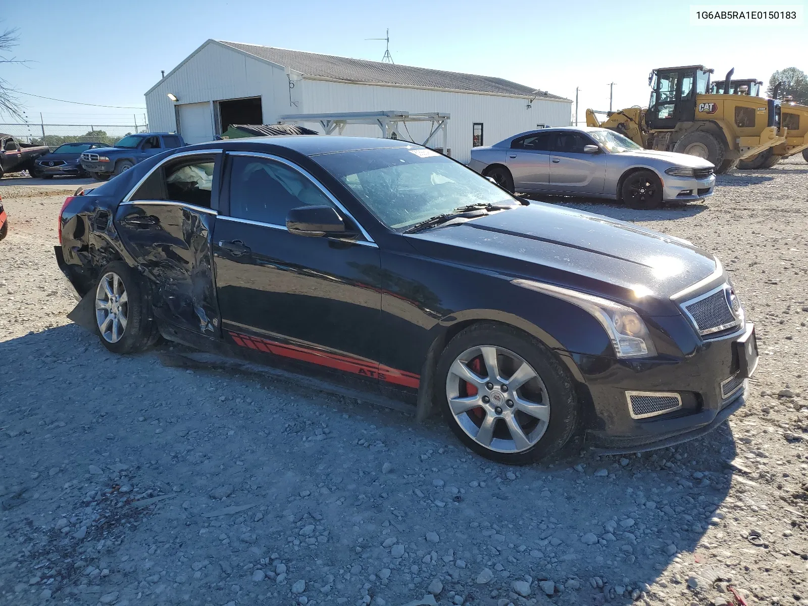 1G6AB5RA1E0150183 2014 Cadillac Ats Luxury