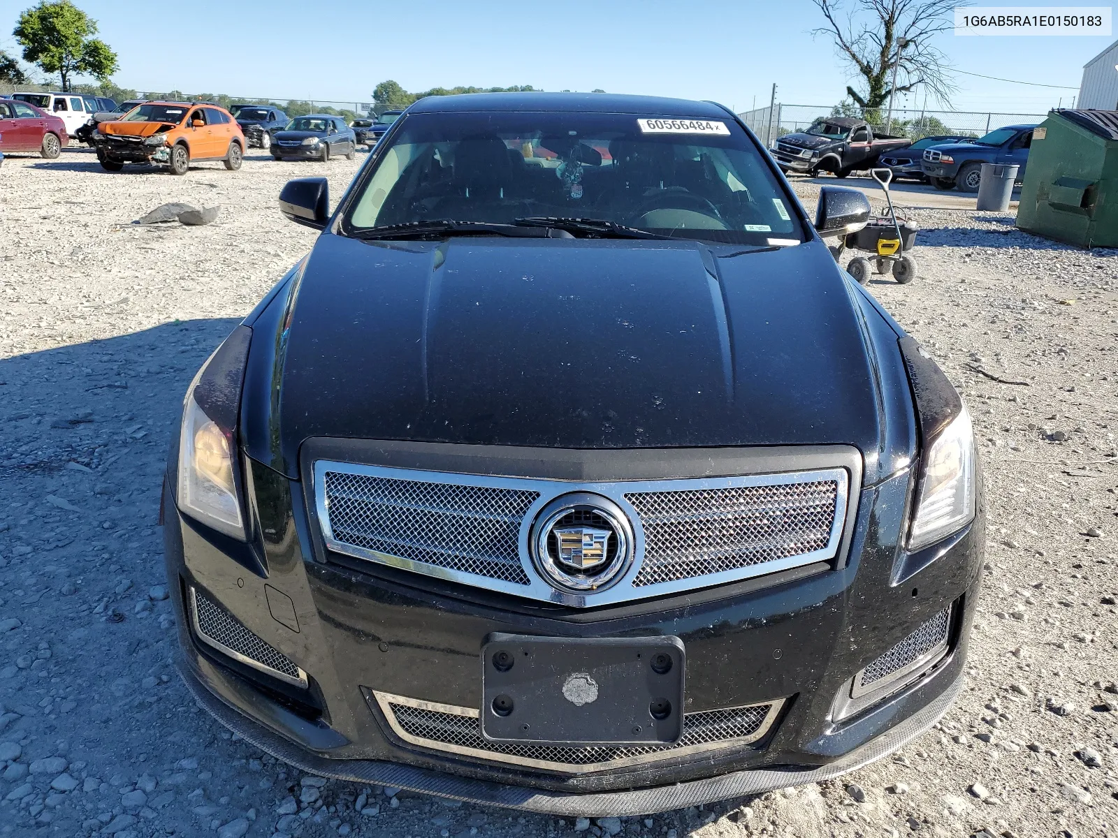 1G6AB5RA1E0150183 2014 Cadillac Ats Luxury