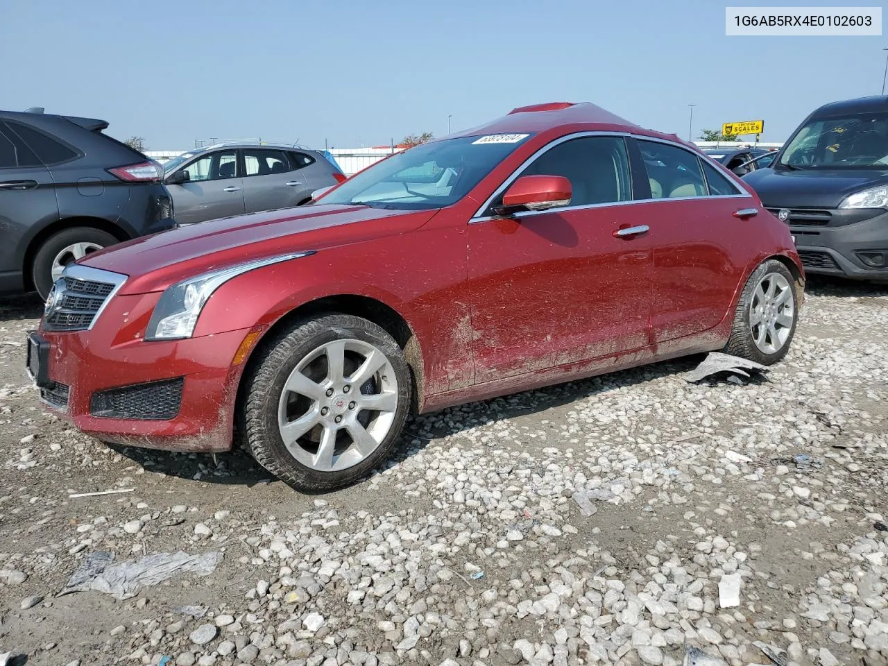 2014 Cadillac Ats Luxury VIN: 1G6AB5RX4E0102603 Lot: 63978104