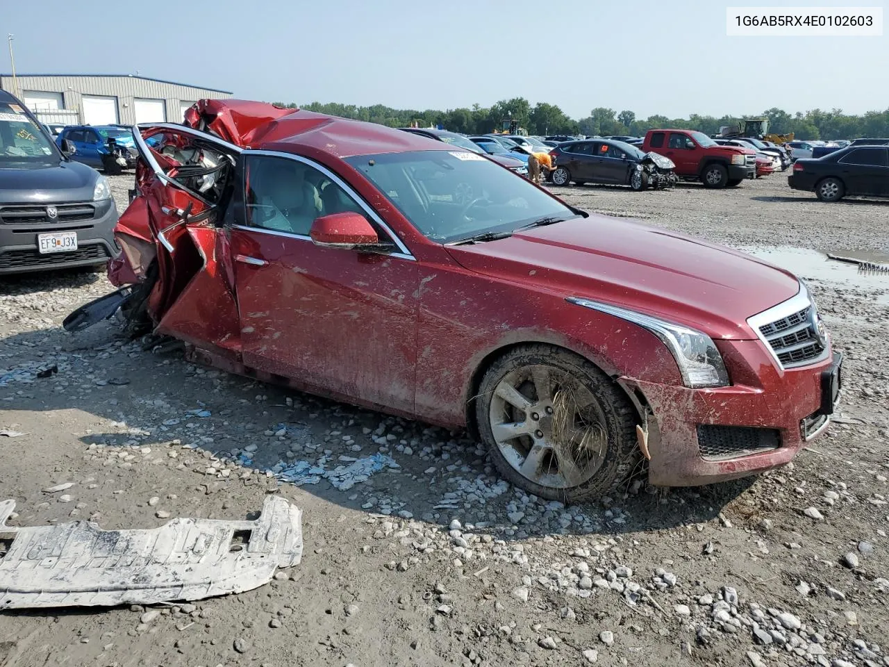 2014 Cadillac Ats Luxury VIN: 1G6AB5RX4E0102603 Lot: 63978104