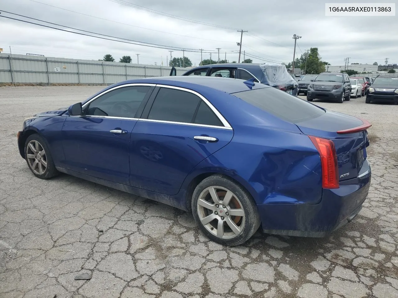 2014 Cadillac Ats VIN: 1G6AA5RAXE0113863 Lot: 65001074