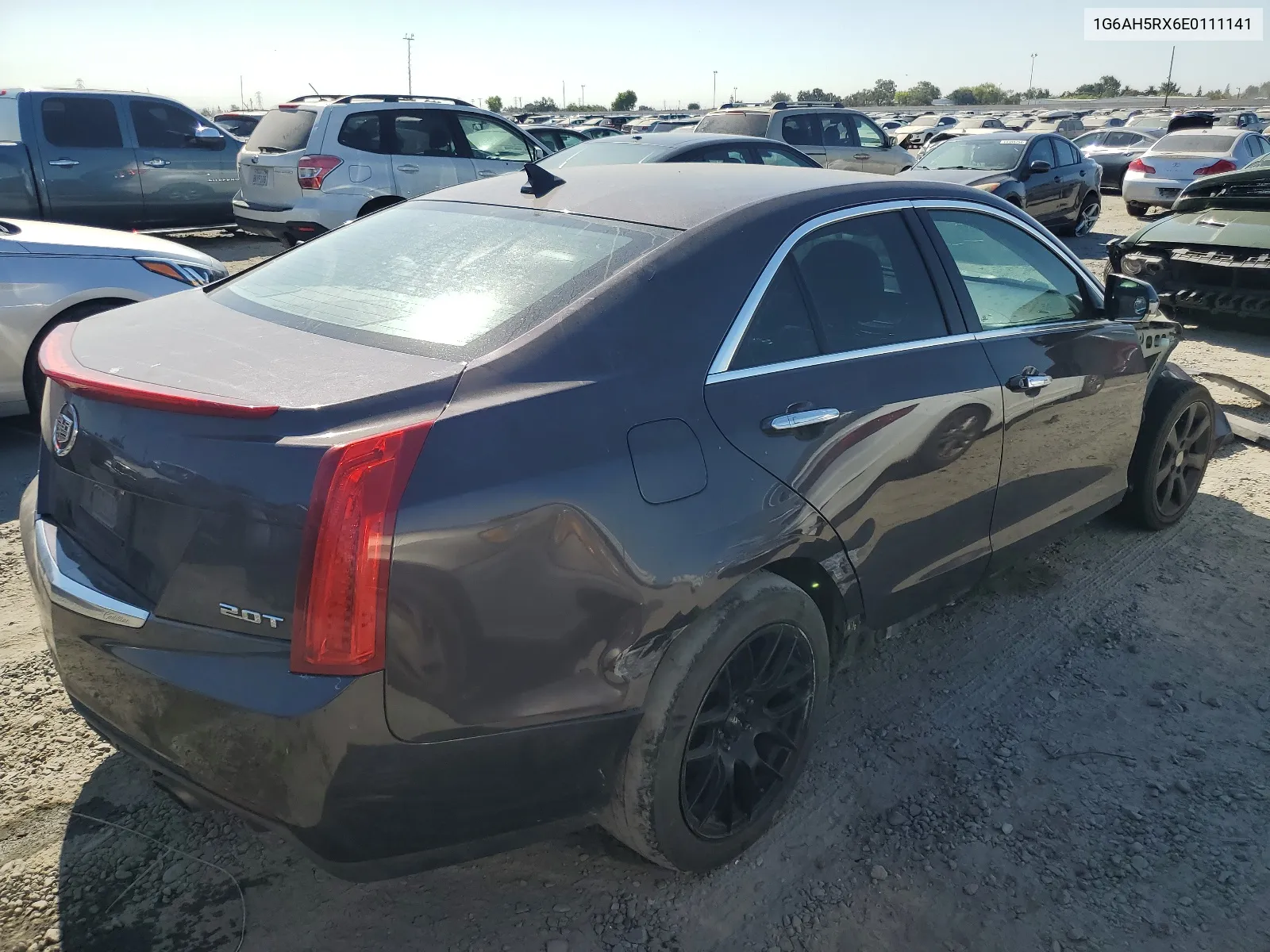 2014 Cadillac Ats Luxury VIN: 1G6AH5RX6E0111141 Lot: 65148474