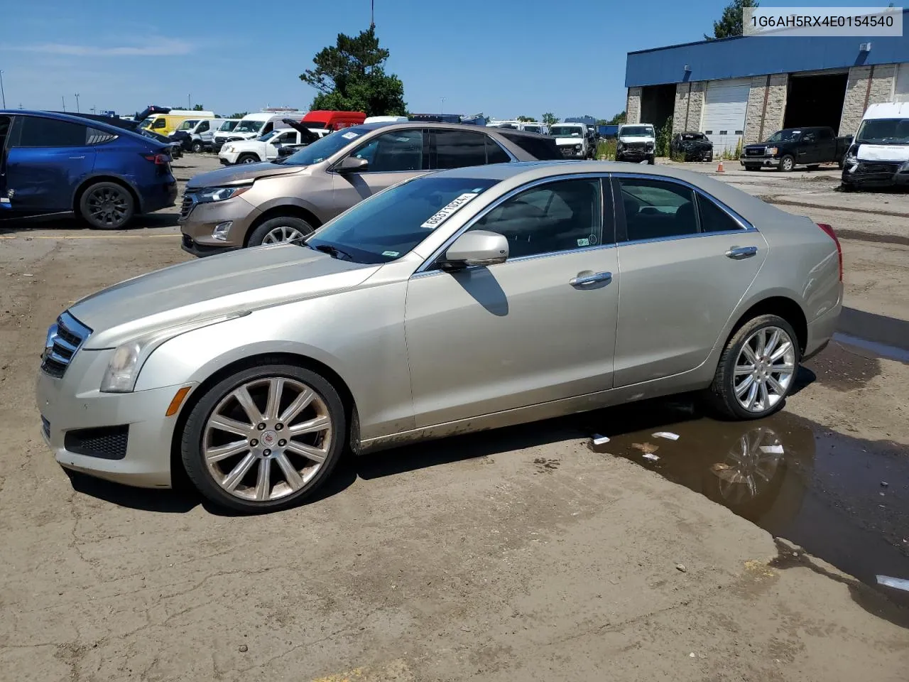 2014 Cadillac Ats Luxury VIN: 1G6AH5RX4E0154540 Lot: 66371024