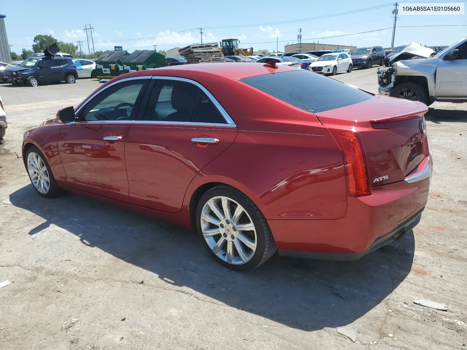 2014 Cadillac Ats Luxury VIN: 1G6AB5SA1E0105660 Lot: 67763624