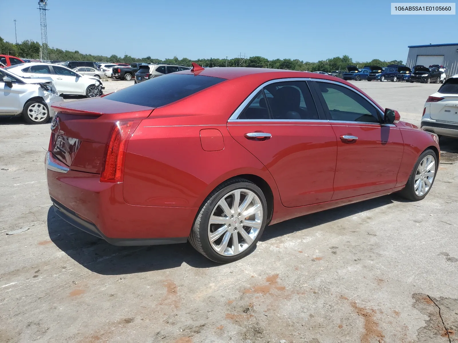 1G6AB5SA1E0105660 2014 Cadillac Ats Luxury