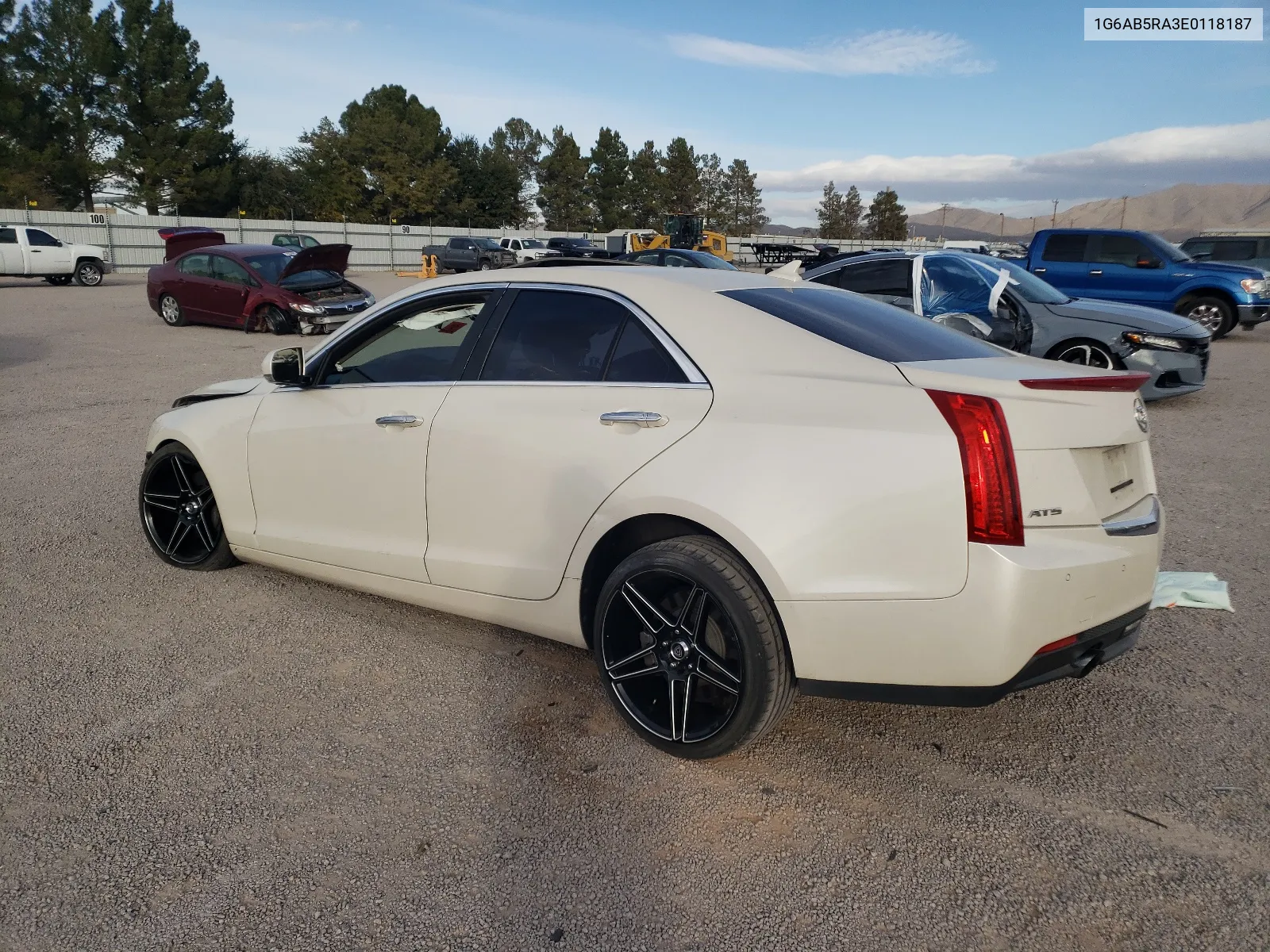 1G6AB5RA3E0118187 2014 Cadillac Ats Luxury