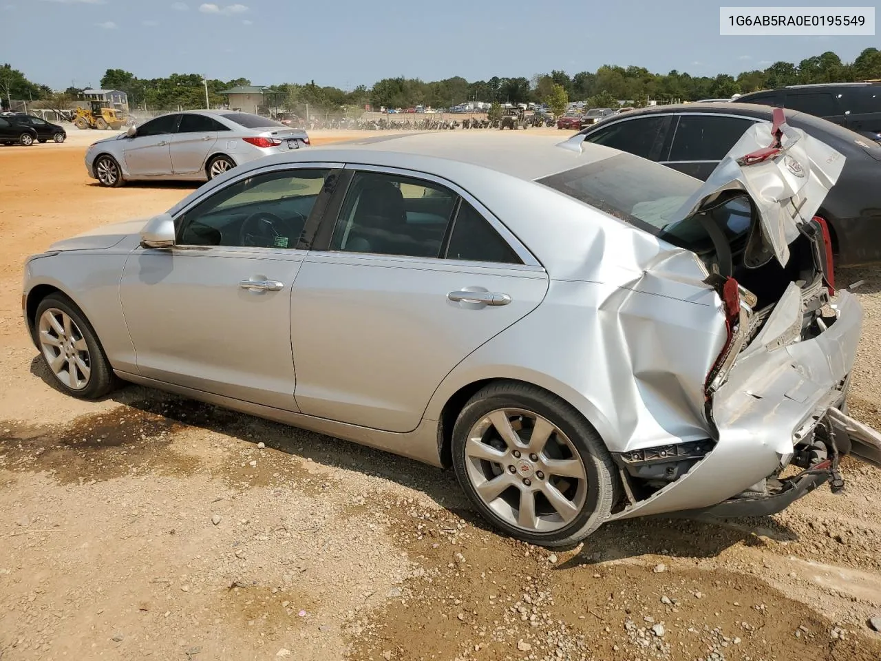 1G6AB5RA0E0195549 2014 Cadillac Ats Luxury