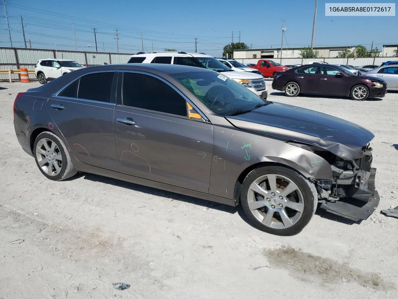 2014 Cadillac Ats Luxury VIN: 1G6AB5RA8E0172617 Lot: 71121344