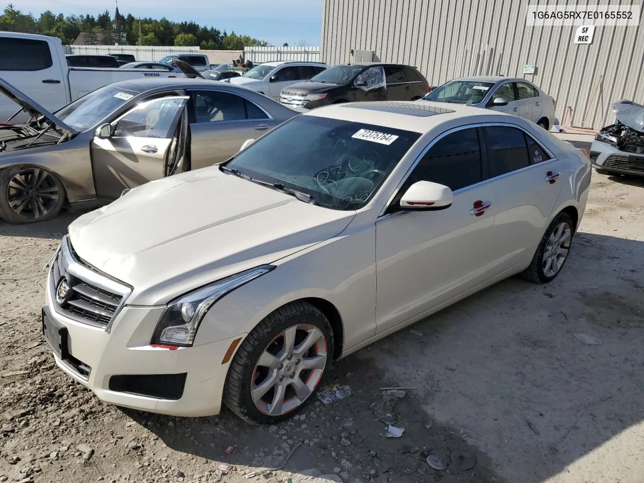 2014 Cadillac Ats VIN: 1G6AG5RX7E0165552 Lot: 72375764