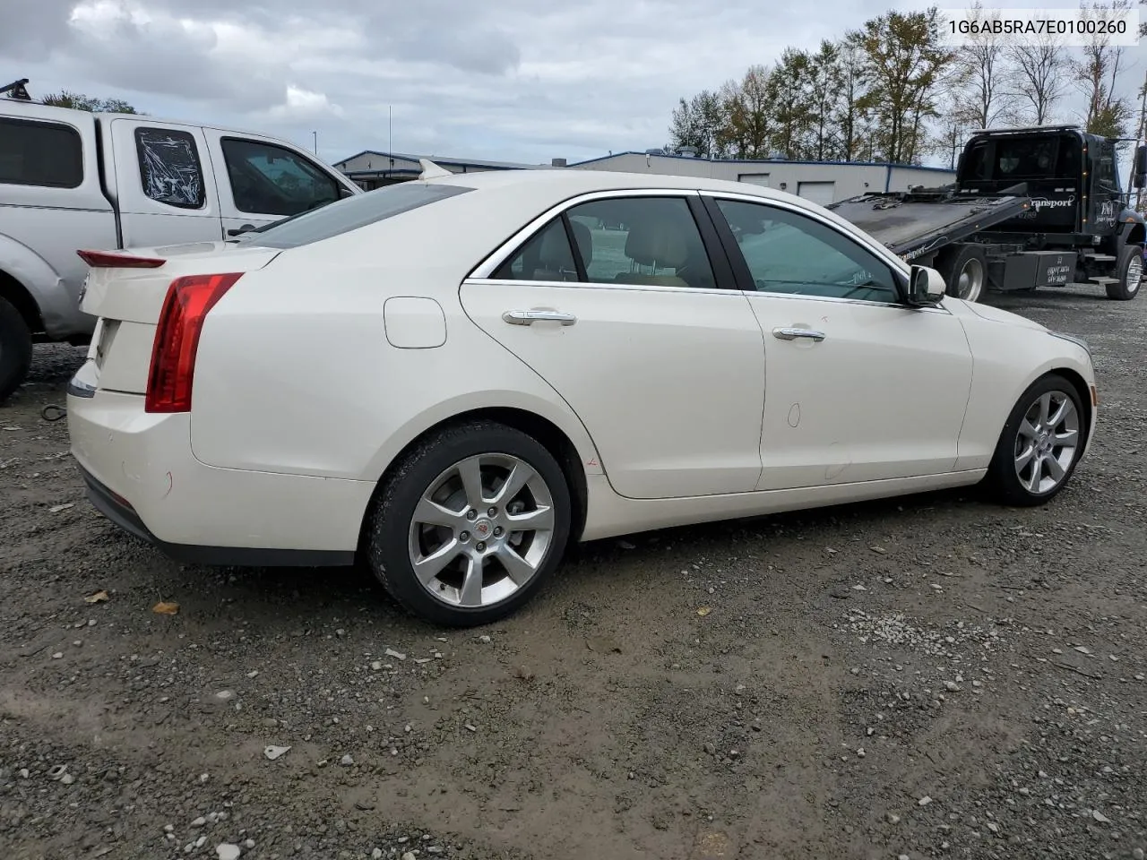 2014 Cadillac Ats Luxury VIN: 1G6AB5RA7E0100260 Lot: 72733654