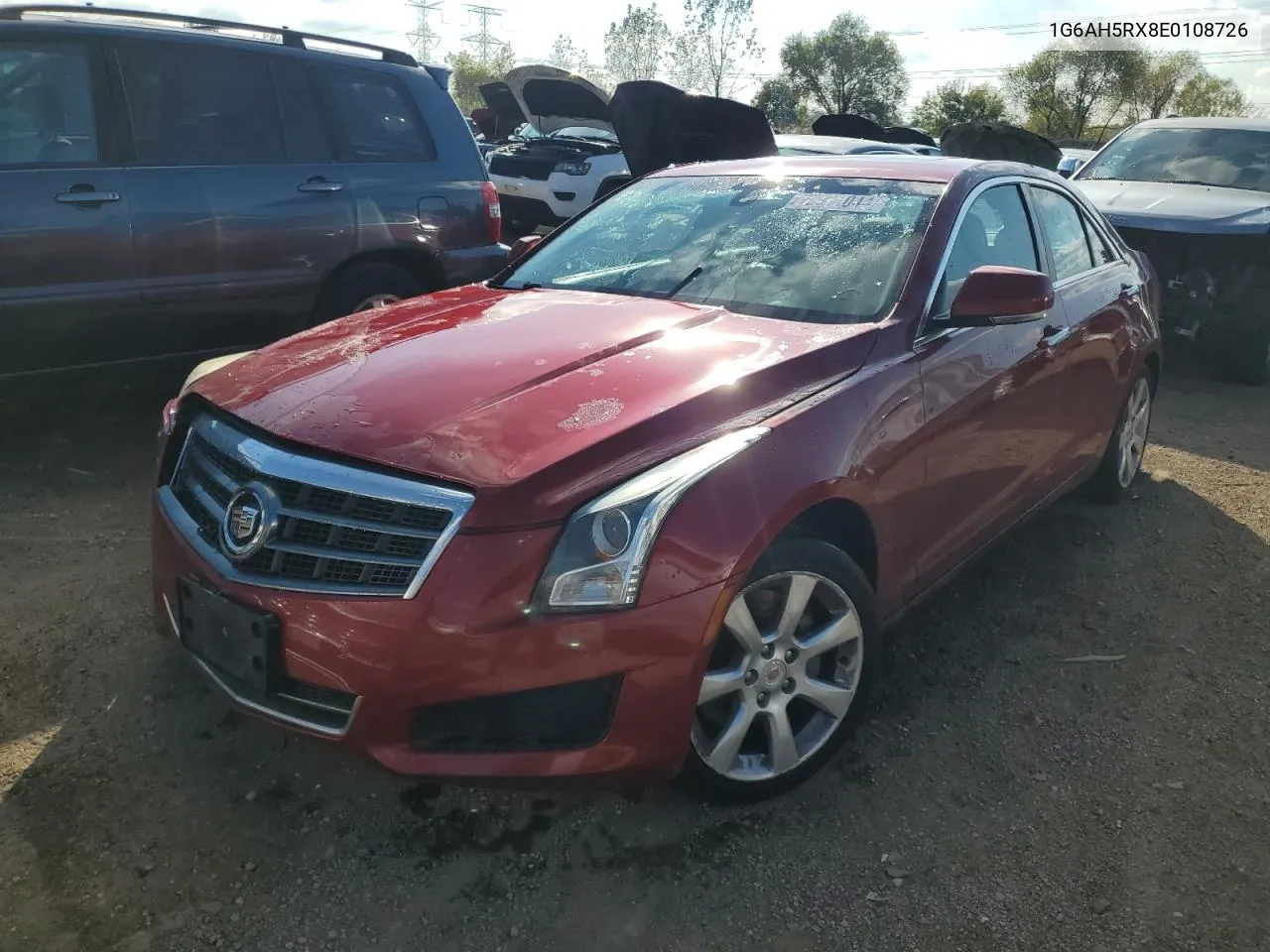 2014 Cadillac Ats Luxury VIN: 1G6AH5RX8E0108726 Lot: 72911044