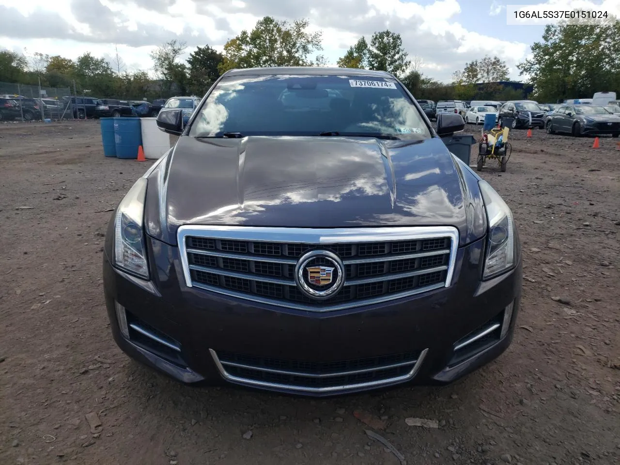 2014 Cadillac Ats Premium VIN: 1G6AL5S37E0151024 Lot: 73706174