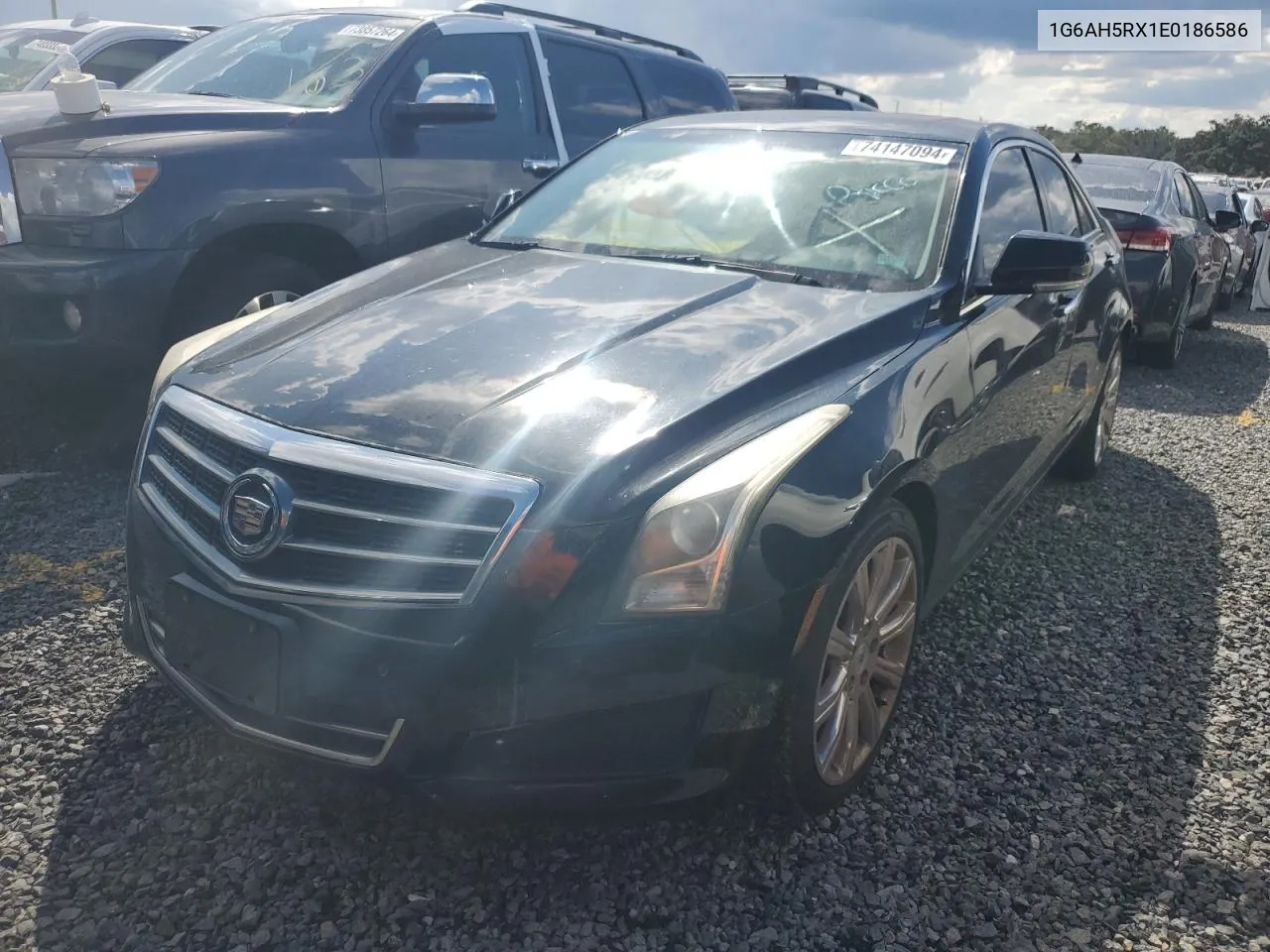 2014 Cadillac Ats Luxury VIN: 1G6AH5RX1E0186586 Lot: 74147094