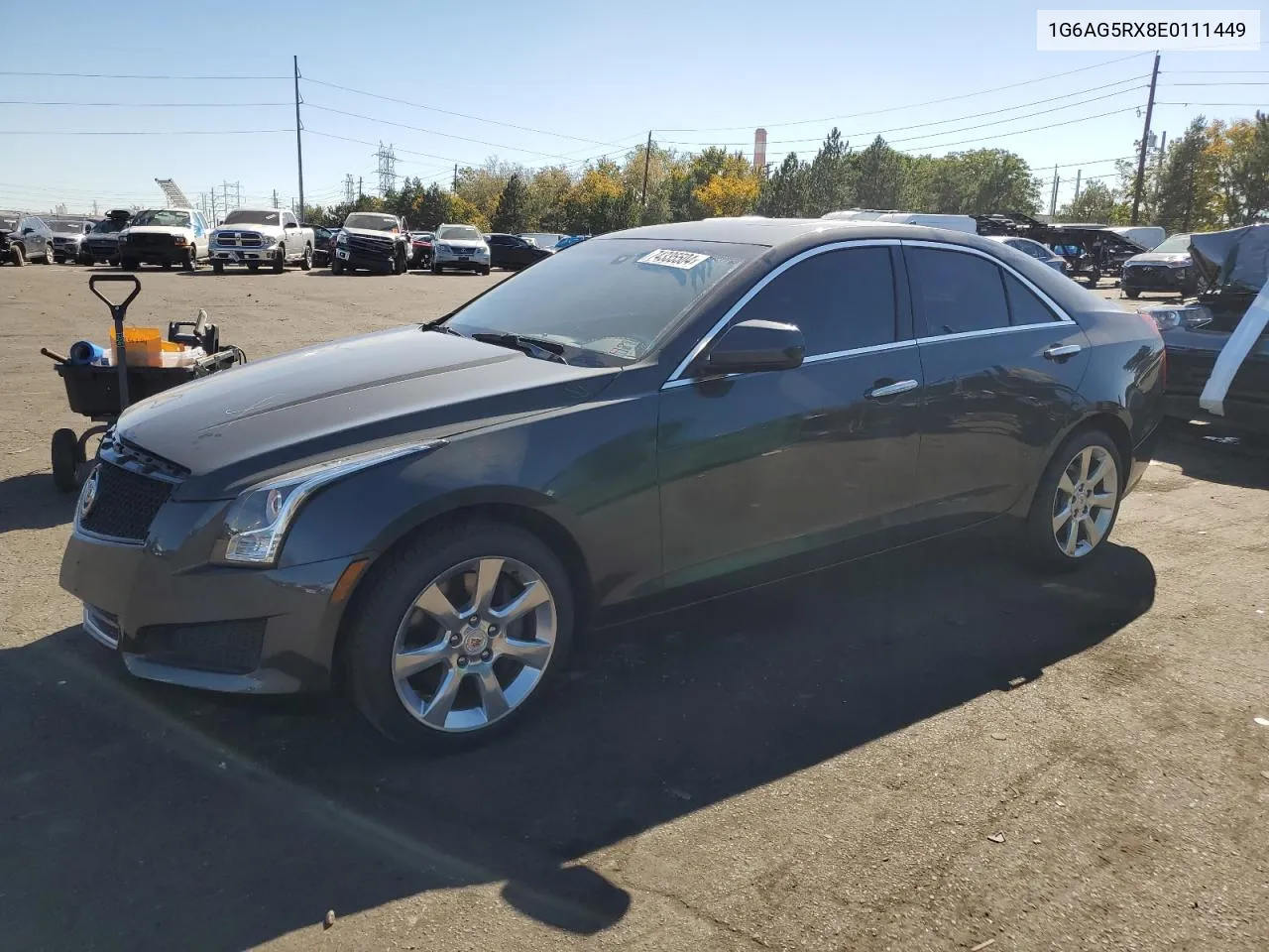 2014 Cadillac Ats VIN: 1G6AG5RX8E0111449 Lot: 74335504