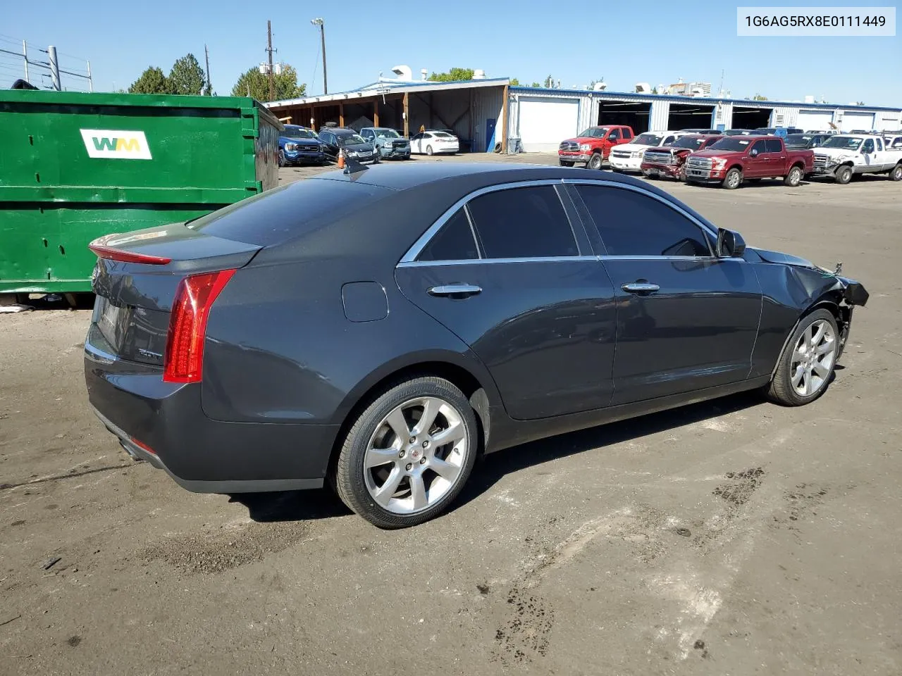 2014 Cadillac Ats VIN: 1G6AG5RX8E0111449 Lot: 74335504